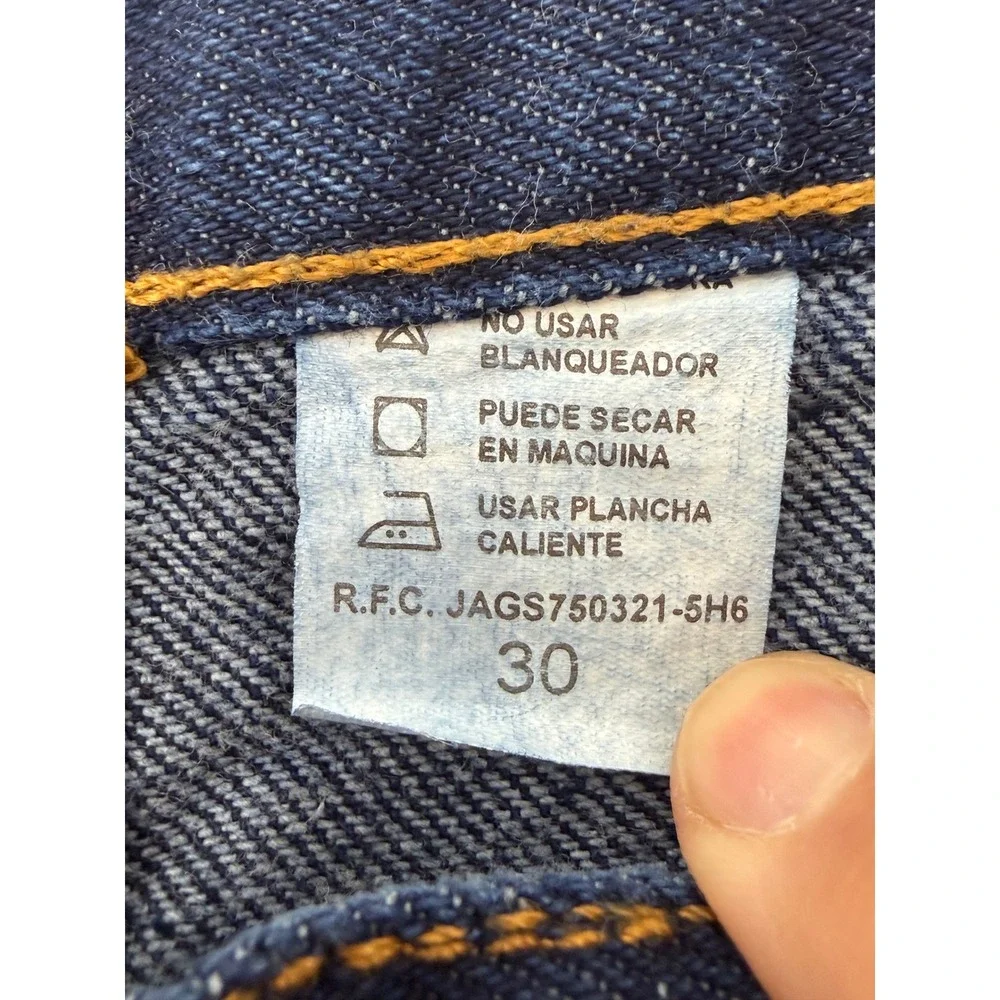 Vintage The Jerry Jeans 317‎ Bootcut Dark Wash Denim Men's 30x31 Mexico